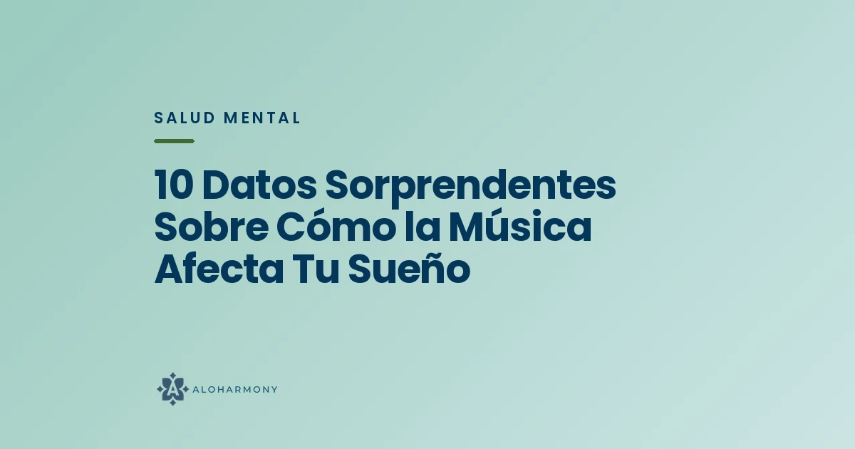 10 Datos Sorprendentes Sobre Cómo la Música Afecta Tu Sueño