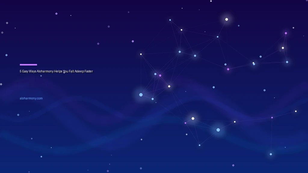 5 Easy Ways Aloharmony Helps You Fall Asleep Faster