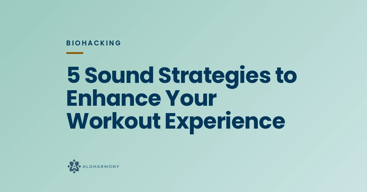 5 Sound Strategies to Enhance Your Workout Experience
