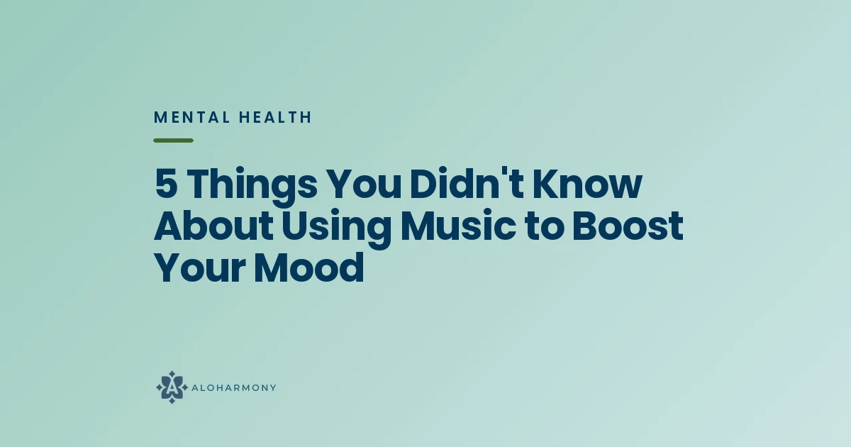 5 Things You Didn't Know About Using Music to Boost Your Mood