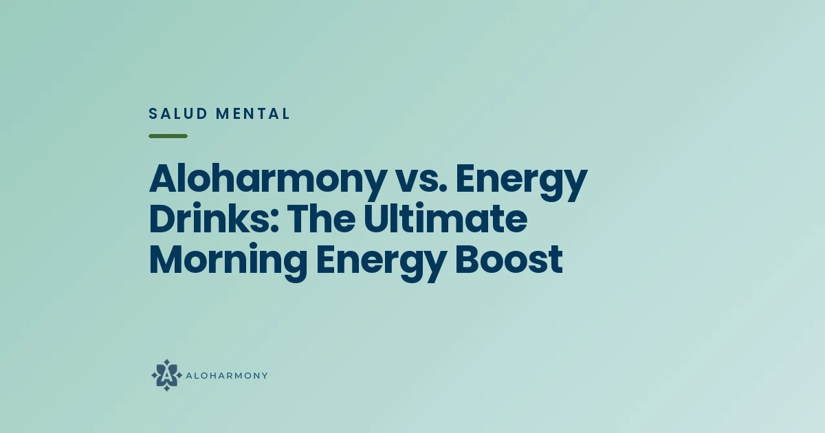 Aloharmony vs. Energy Drinks: The Ultimate Morning Energy Boost