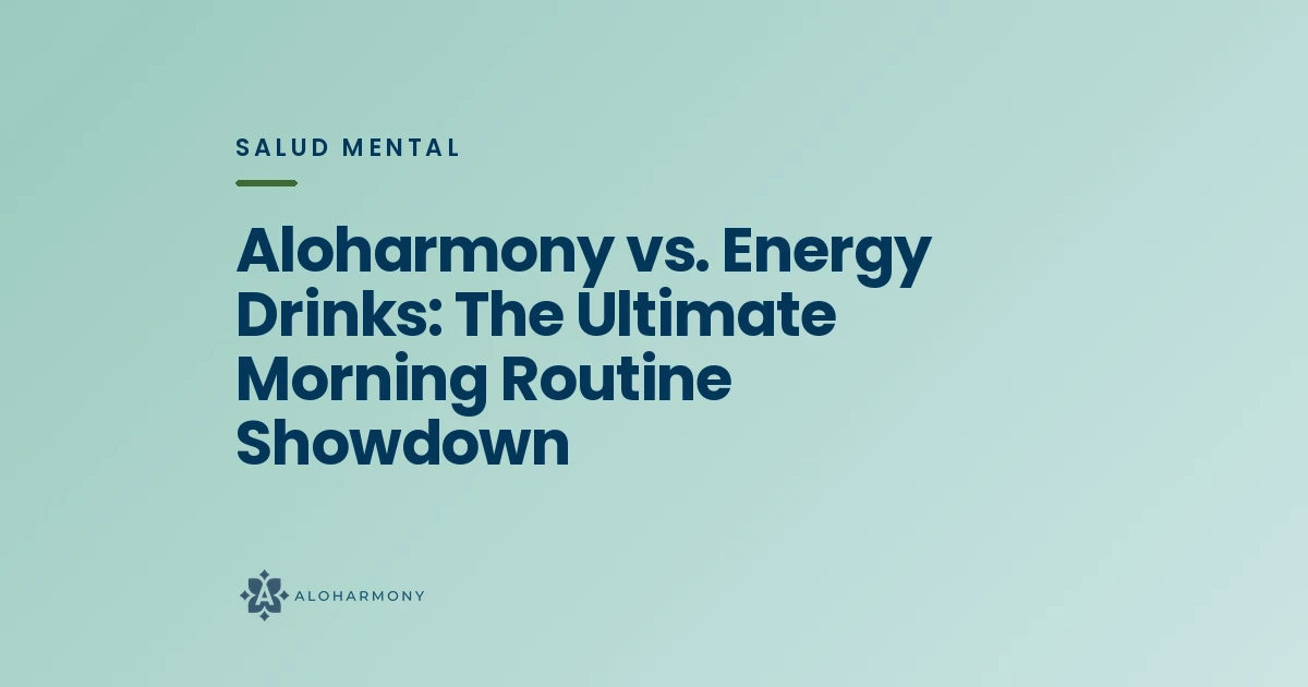 Aloharmony vs. Energy Drinks: The Ultimate Morning Routine Showdown