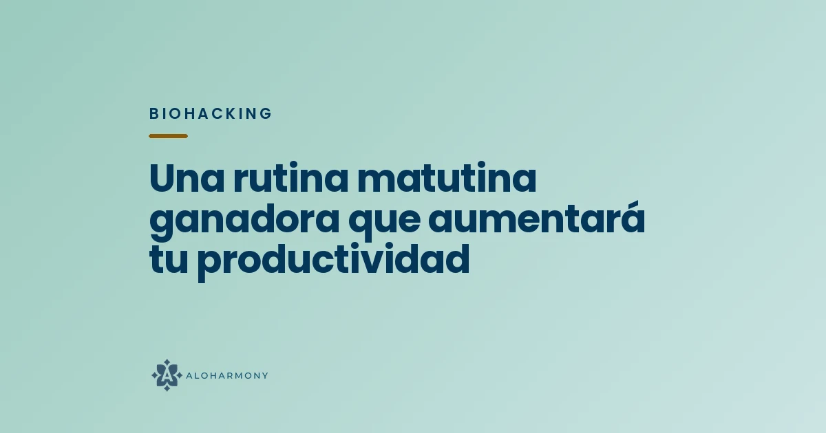Una rutina matutina imagen