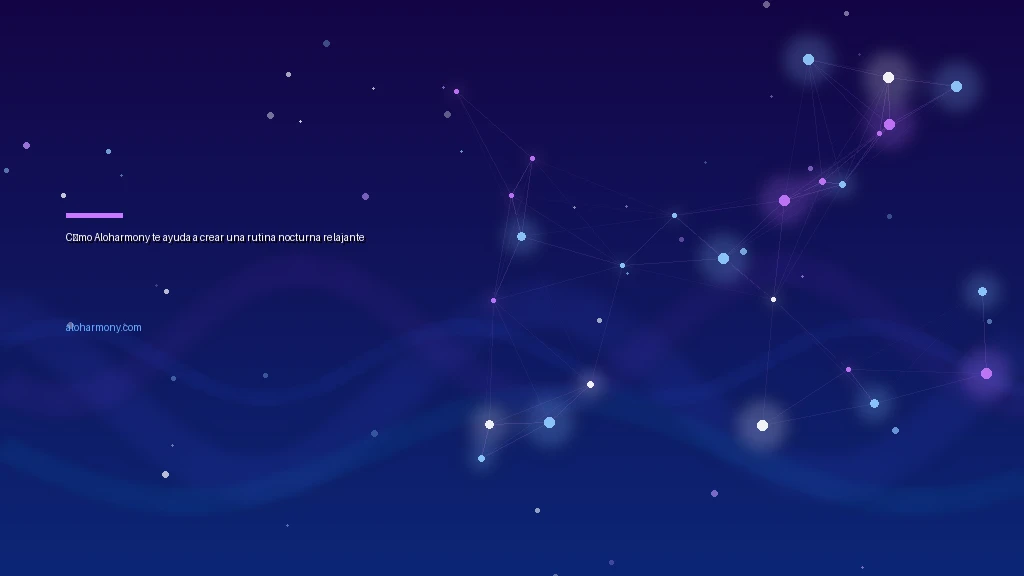 Cómo Aloharmony te ayuda a crear una rutina nocturna relajante