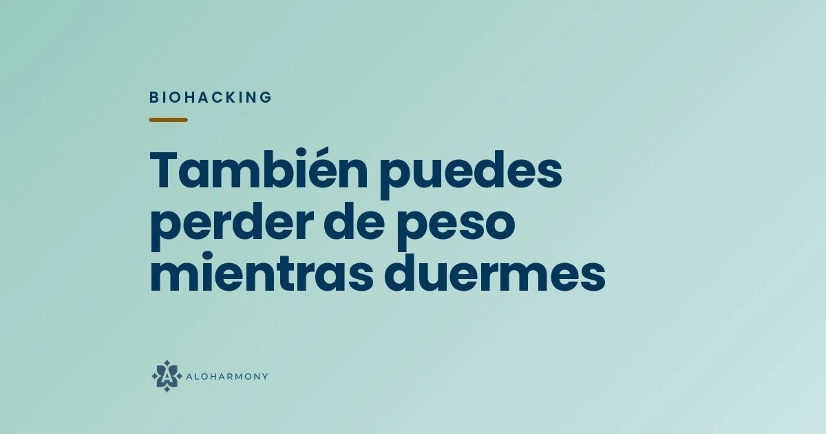 Dormir para para perder peso portada