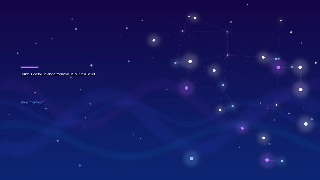 Guide: How to Use Aloharmony for Daily Stress Relief