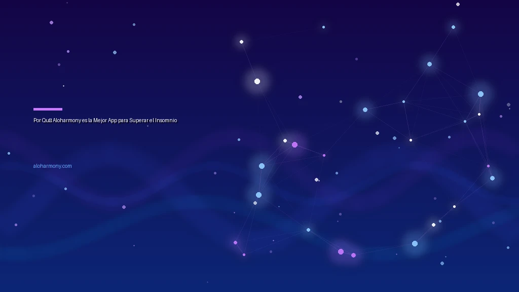 Por Qué Aloharmony es la Mejor App para Superar el Insomnio