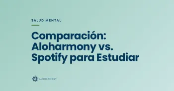 Comparación: Aloharmony vs. Spotify para Estudiar