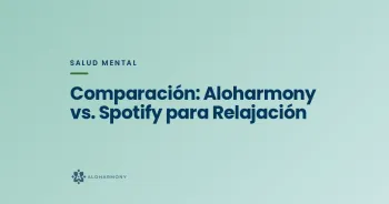 Comparación: Aloharmony vs. Spotify para Relajación
