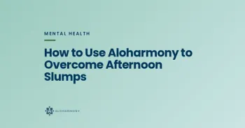 How to Use Aloharmony to Overcome Afternoon Slumps