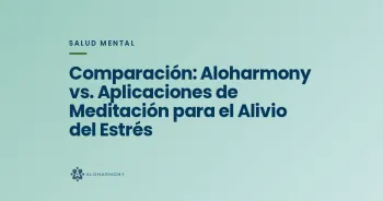 Comparación: Aloharmony vs. Aplicaciones de Meditación para el Alivio del Estrés